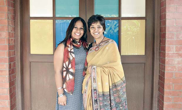 Nisha Abdulla (left) and Deeptha Vivekanand Nisha Abdulla (left) and Deeptha Vivekanand